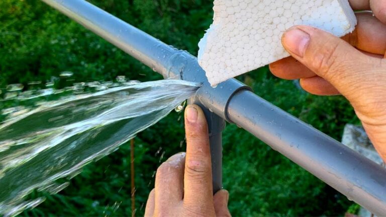 This clever DIY uses foam and pipes to transform your garden space…