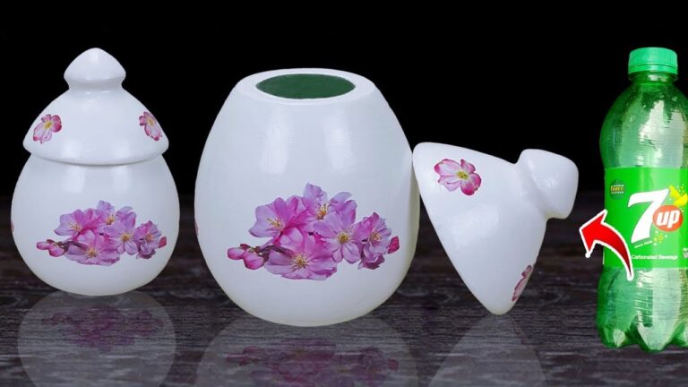 10 Creative Ways to Make Sugar Pots at Home Using Plastic Bottles