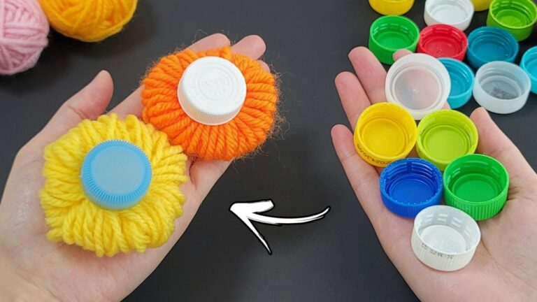 10 Easy Plastic Bottle Cap Crafts You Can Sell for Extra Cash!